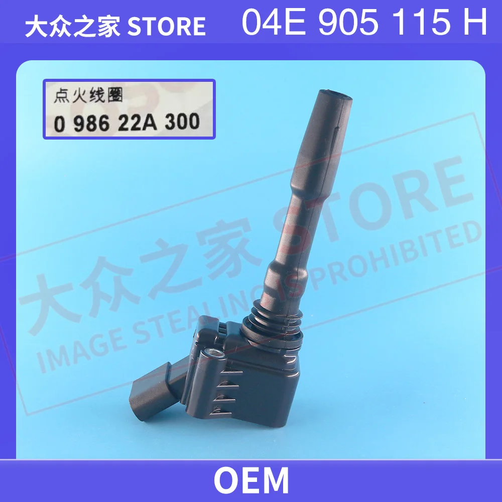 

Ignition Coil 098622A300 For VW Jetta Golf Polo Audi A3 L4 1.4L 2016-2018 Octavia Replace 04E905115H 04E905110K 04C905110B