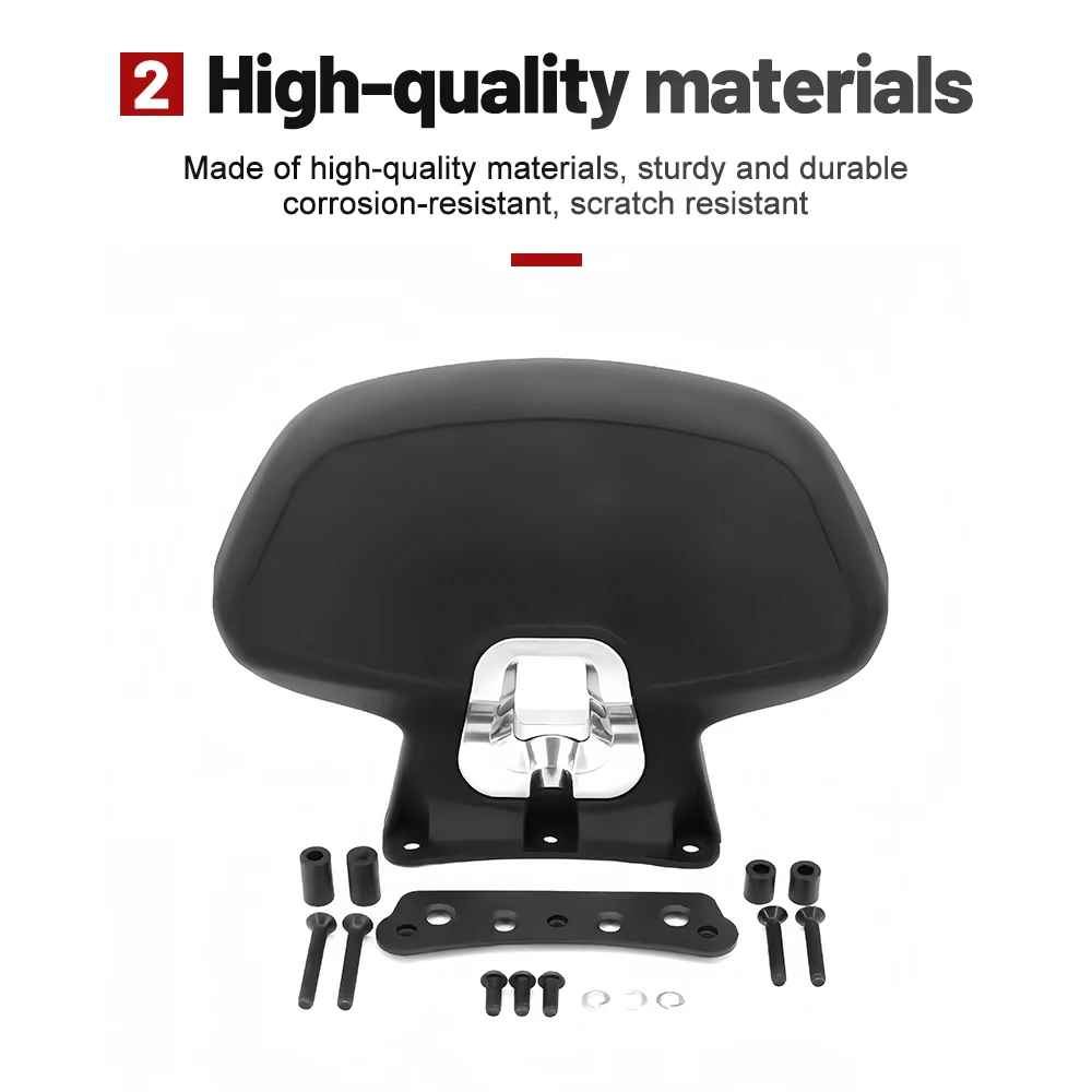 FOR KYMCO XCITING S250 S350 CT250 CT300 Motorcycle Rear Passenger Backrest Comfortable Waist Support Cushion