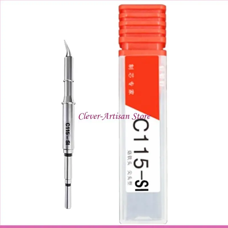 E06B Solder Fer Tips pour C115 C210 Station soudure Conseils soudage Réparation électronique