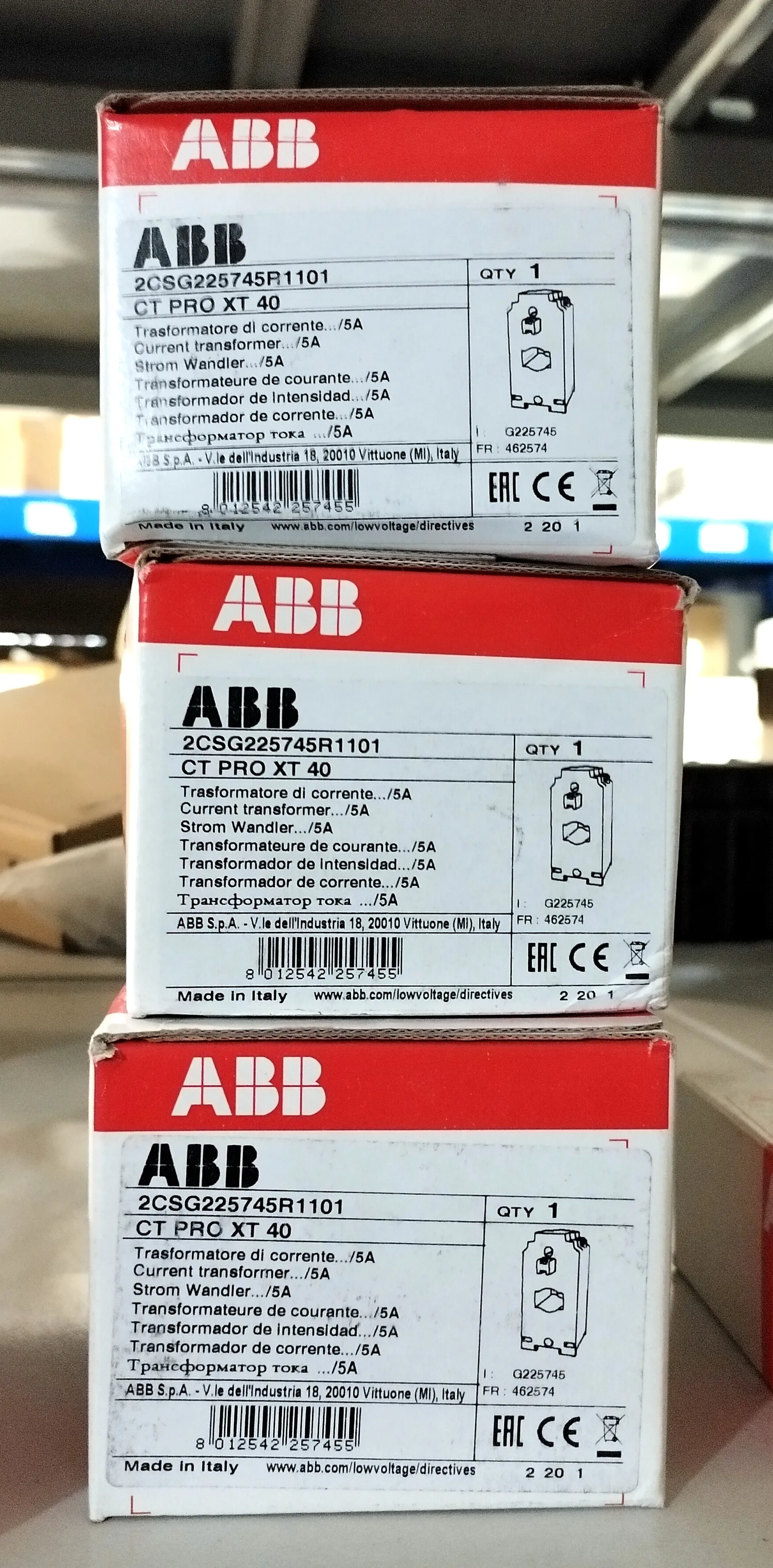 

ABB current transformer CT PRO XT 40 medical IT isolation transformer is equipped