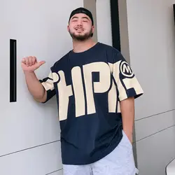 Men's T-shirt Loose Tops Baggy Oversized Print Male Tees Shirts O Neck Alphabet Cheap Clothes And High Quality Ordinary 5xl Y2k
