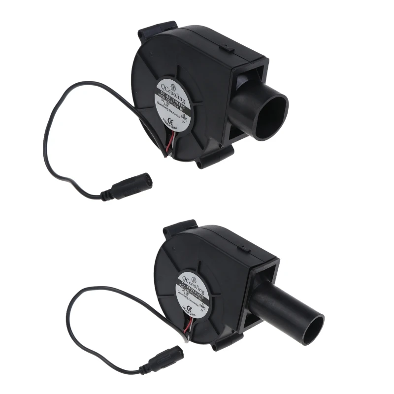 

for DC Dual Ball Bearing Barbecue Fan 12V 2.5A 5.5x2.1mm 5500R/min Air Blower Fan 97x97x33mm for BigGreen Egg