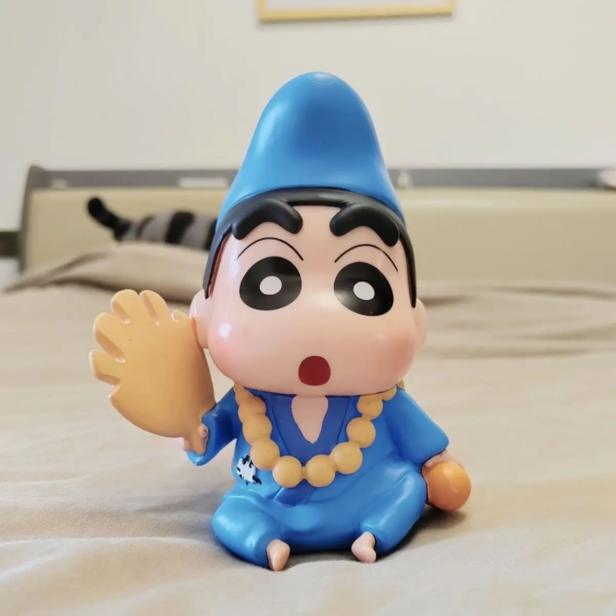 Anime Crayon Shin-chan Q Versie kawaii zithouding Action Figure PVC Model Standbeeld Speelgoed pop Auto ornamenten Collectie Geschenken