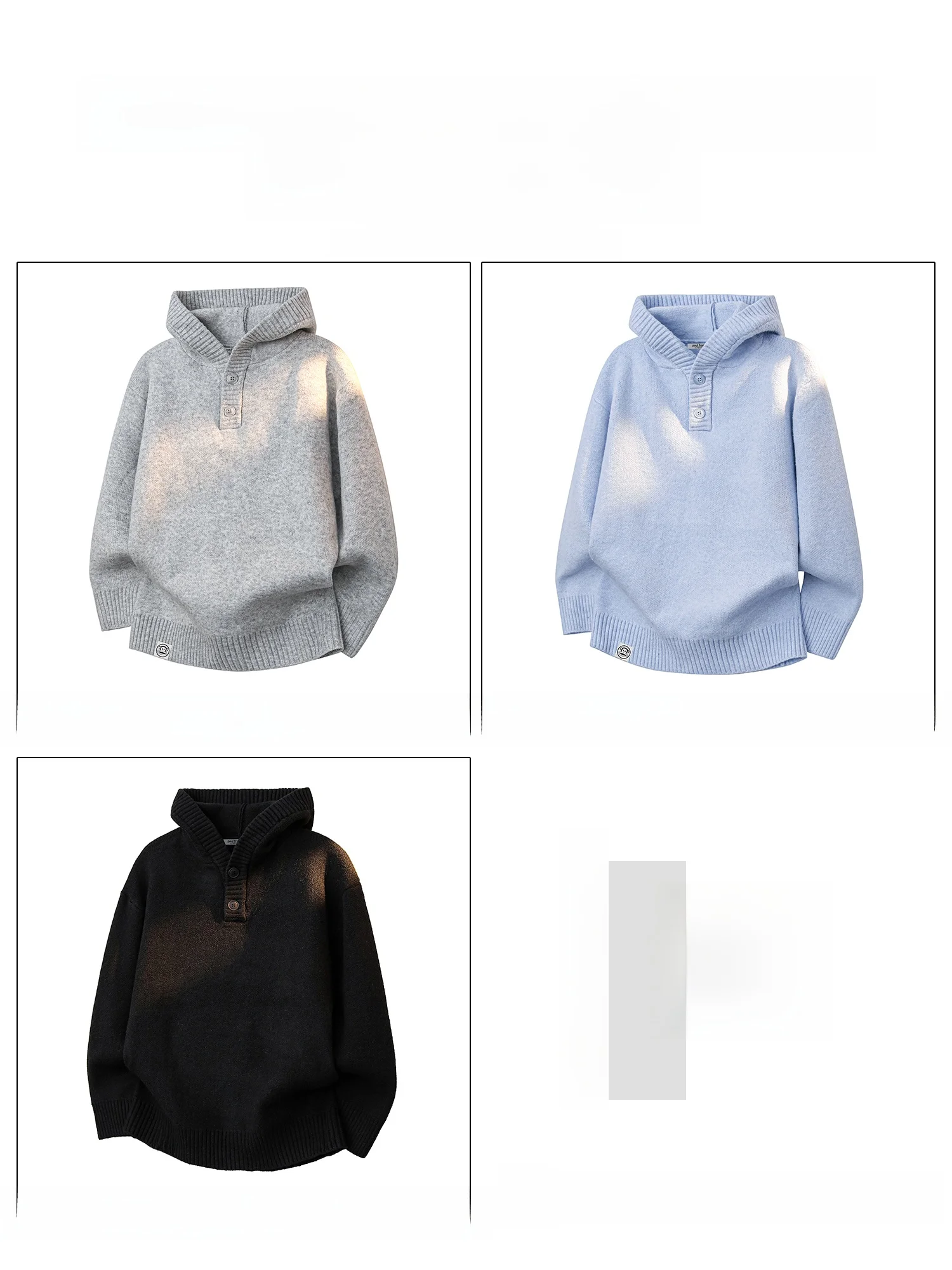 PaulFrank Lazy Sle Hoodie Knitted Casual Men's Sweatirt Spring Pure Color Versatile Loose Fit PaulFrank Monkey Logo