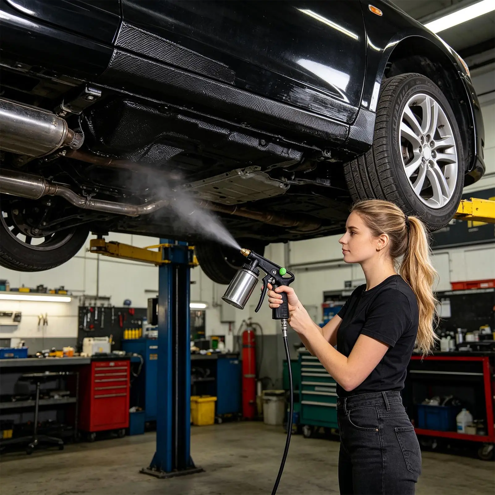 

Undercoating Spray Tools Long-Lasting Adjustable Spraying Machine Vehicles Under Coating Spray For Automotive Construction