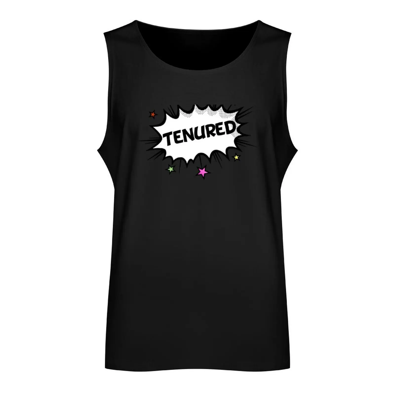 Fun Tenure Tank Top anime Men's summer t-shirt Man summer clothes men gym clothing