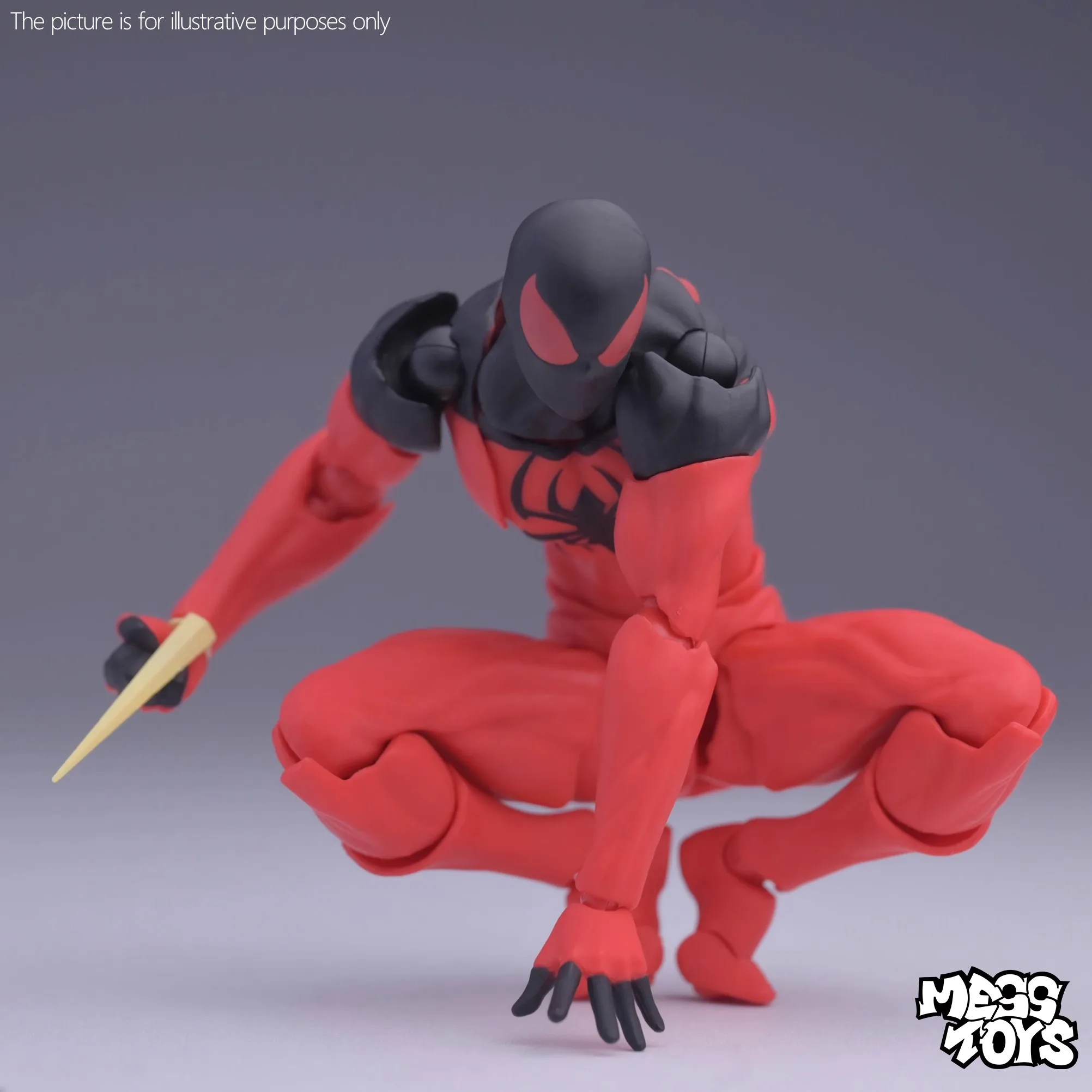 在庫あり メストイズ スパイダーマン シンビオート ブラックスーツ