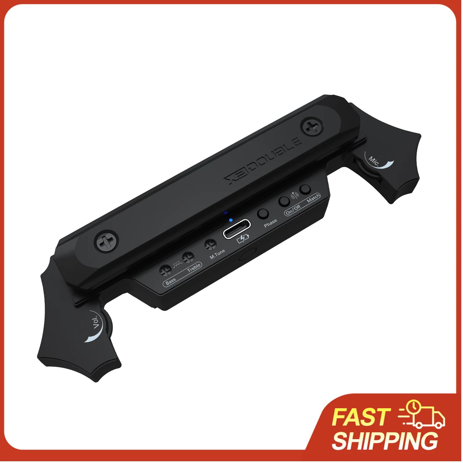 

Беспроводная система звукоснимателей DOUBLE X2 для гитары: перезаряжаемые беспроводные и проводные звукосниматели для акустических гитар, а также кабель для электробас-гитары