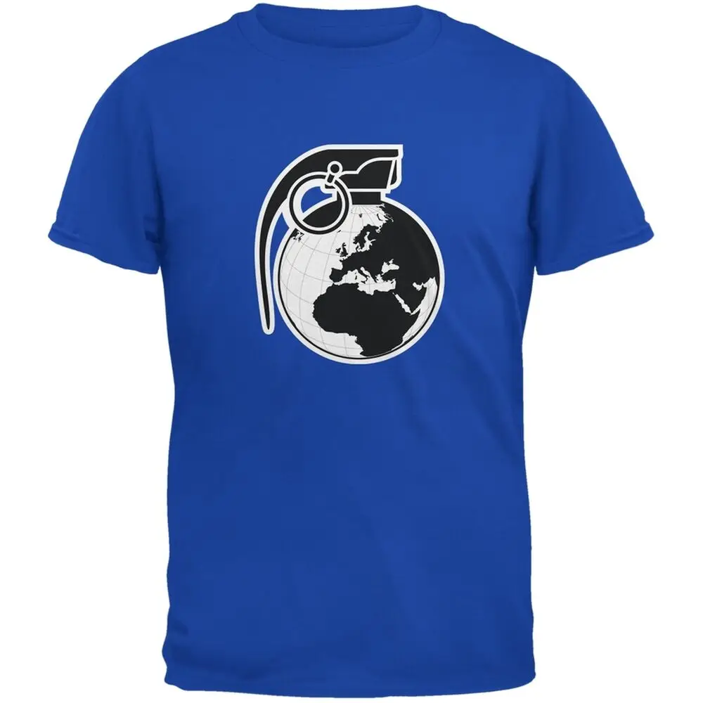 Globe Royal Adult T-Shirt  Anime Graphic  Summer Short Sleeve