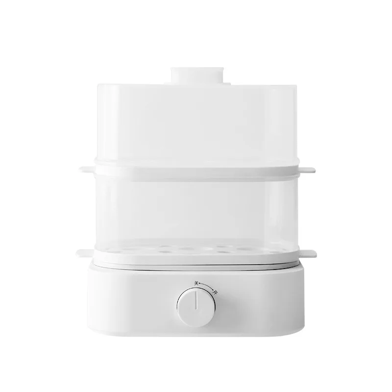 #￥6 Egg Cooker Electric Fast Boiling Egg Maker Energy Saving Office Lunch Egg Steamer BPA-Free Plastic Compact For Kitchen/Dorm