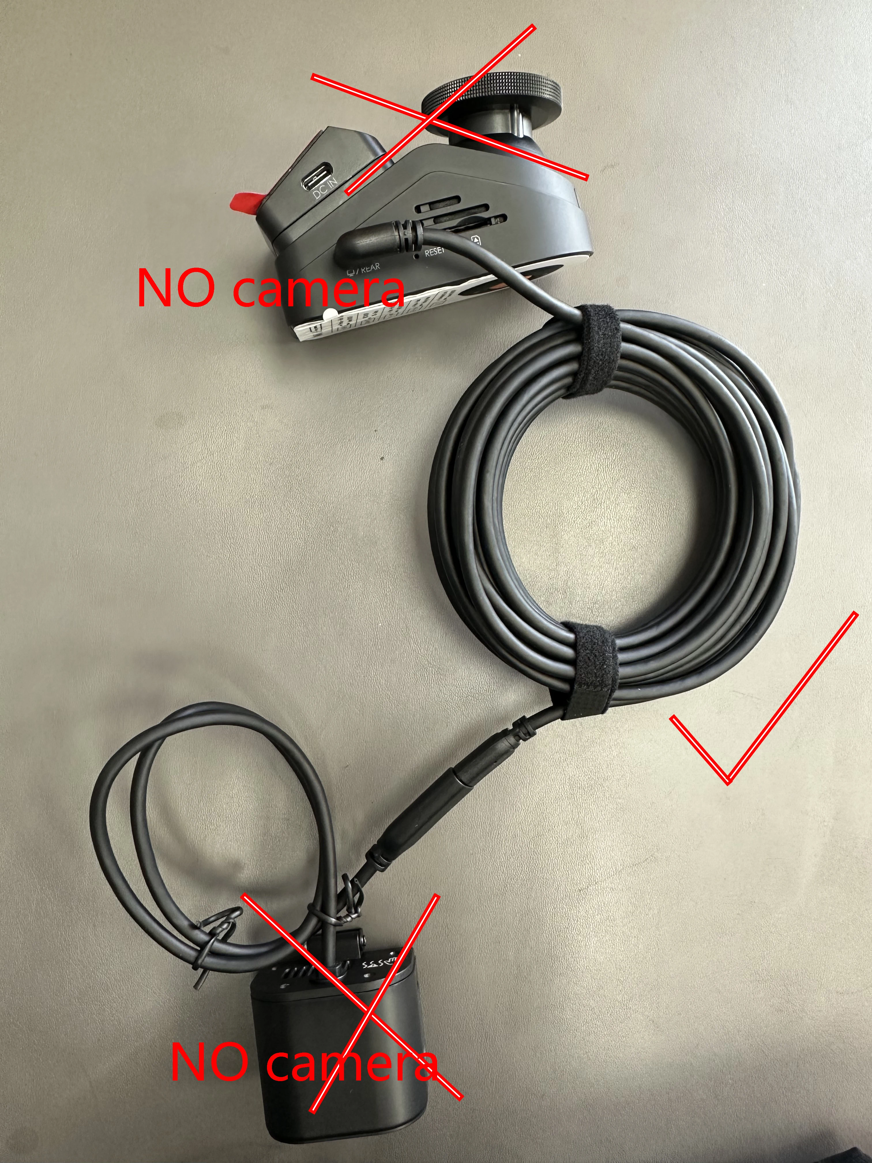 for VANTRUE 5.5m Rear Camera Extensive Cable for N4 Pro S, N4S, S1