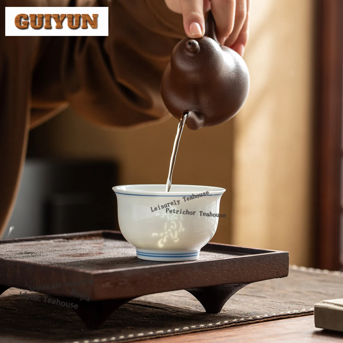 150ml Twelve Zodiac Hollow Out Teacup Aesthetic Tea Bowl Jug Tea-tasting Meditation Cup Chazhan Master Cups Chinese Tea Set Gift