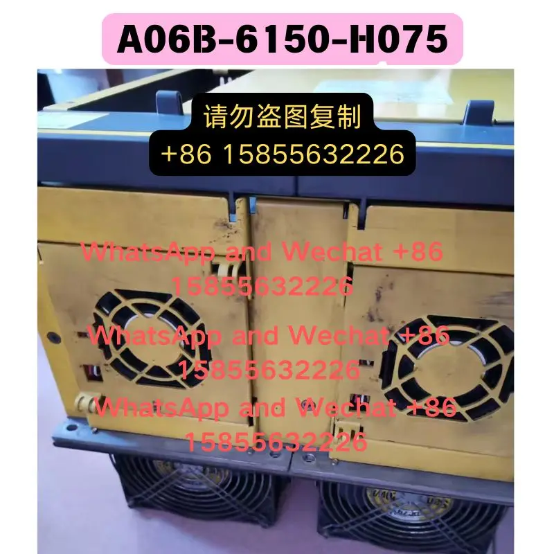 Used power supply Driver A06B-6150-H075 Functional test OK Fast Shipping