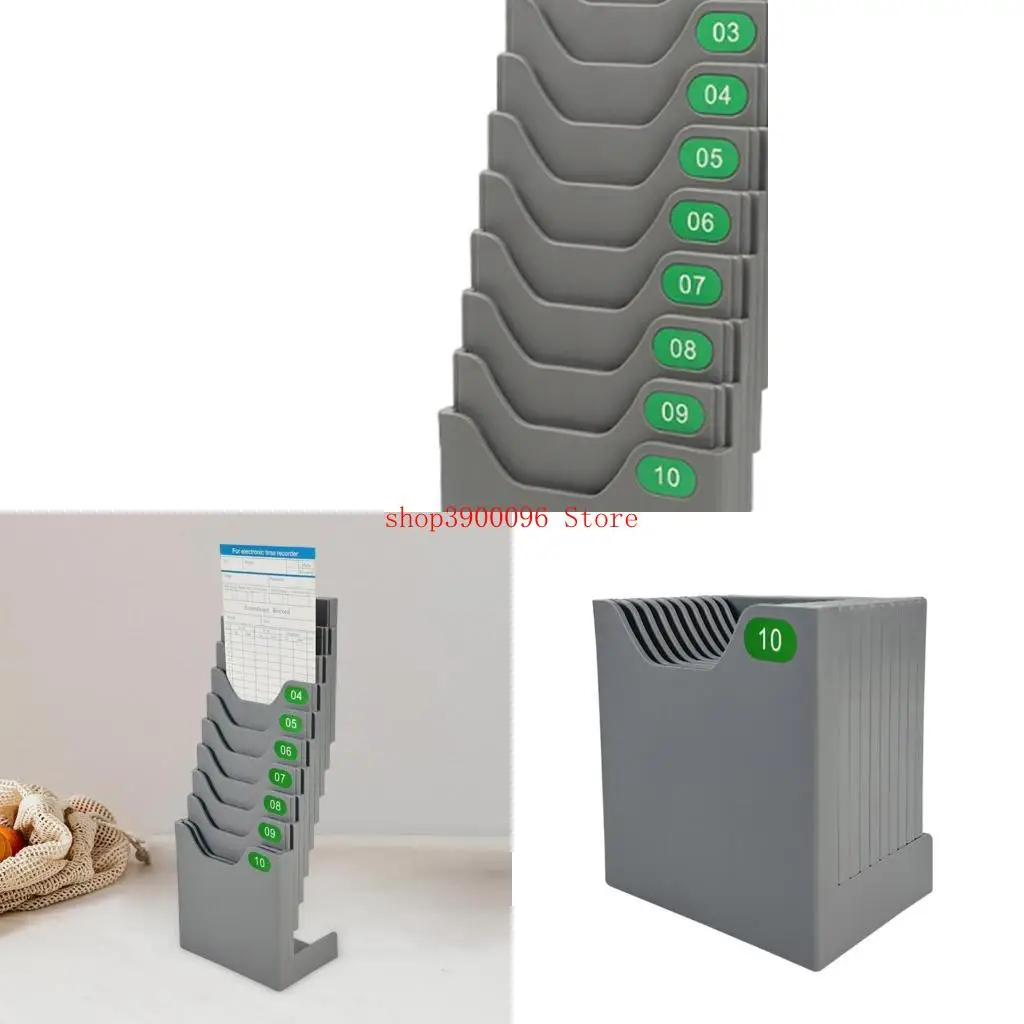 

Прочная поддержка карты временной карты для назначения сотрудников с 10 аккуратно расположенными слотами