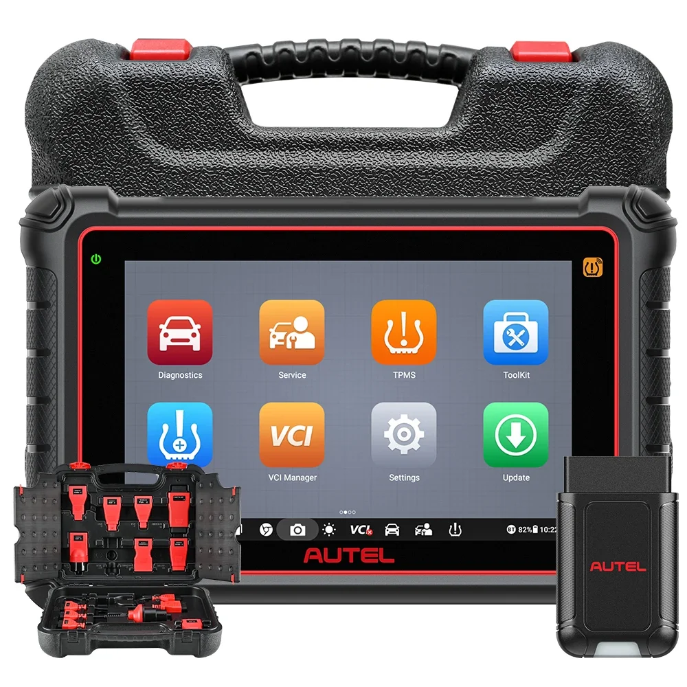 

Оригинальный комплект Autel MaxiPRO MP900-BT, автомобильный диагностический инструмент, считыватель кодов автомобиля, диагностический инструмент, двунаправленное сканирование для всех автомобилей