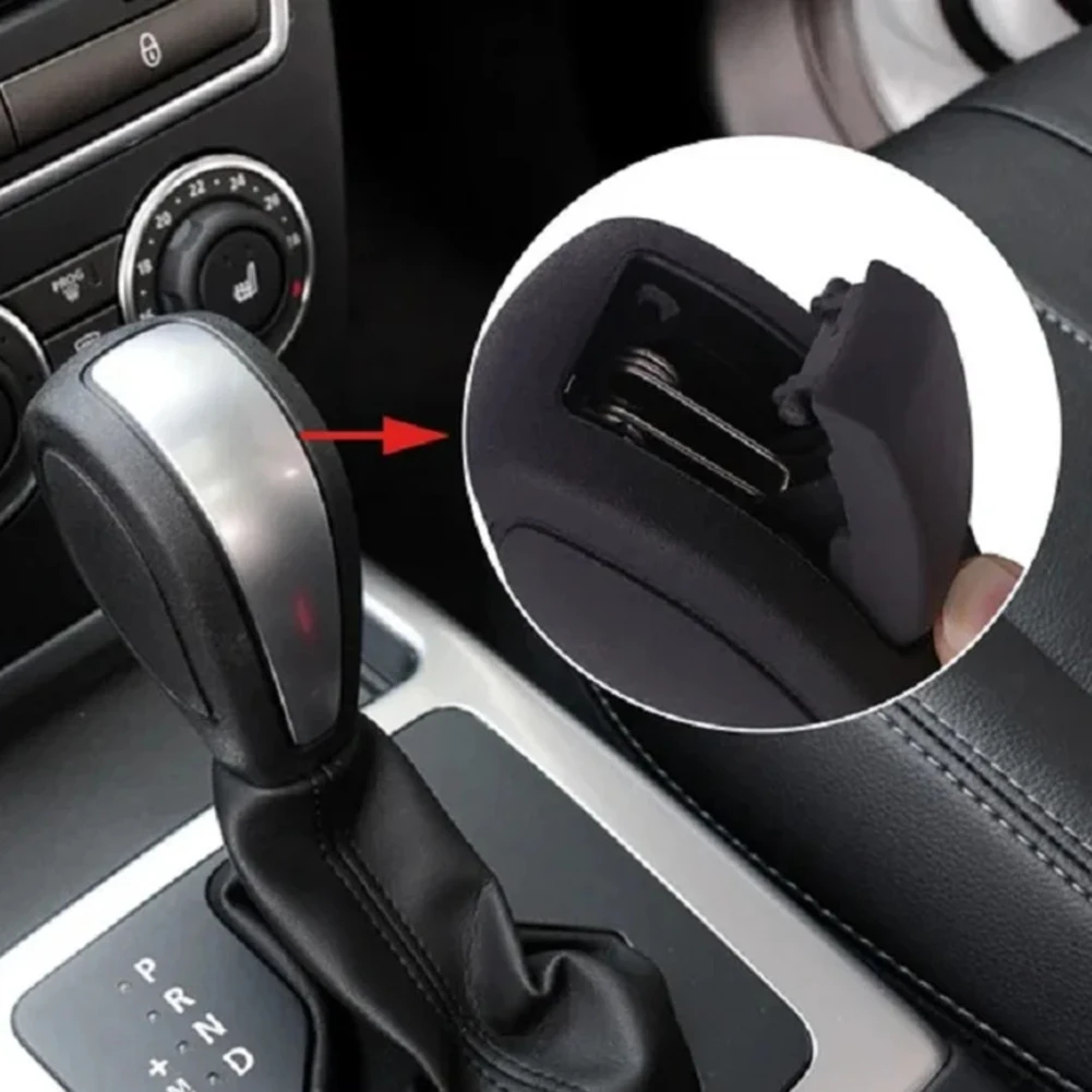 

Automatic Gear Shifter Knob Cover Kit For Land Rover 2 2008-2012 Black Leather Interior Accessories LHD Transmission Part