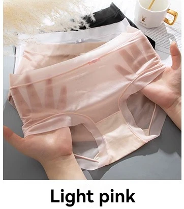 3 pçs calcinha feminina lingerie sexy seda gelo cuecas de secagem rápida feminino sem costura roupa interior cor sólida calcinha legal