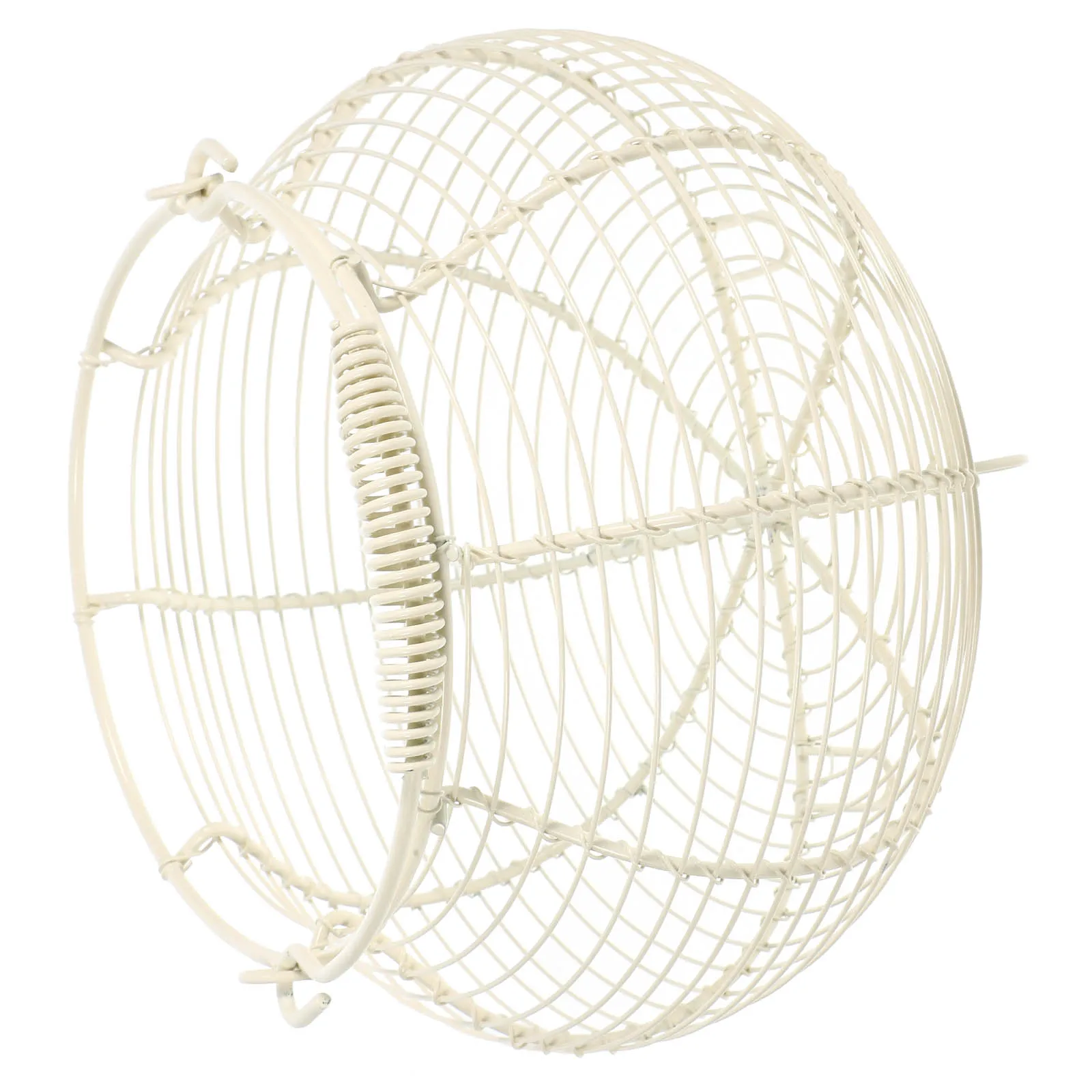 

Woven Basket White Iron Wire Square Kitchen Counter Fruit Bowl Snack Holder Vegetable Storage Home Organization Container