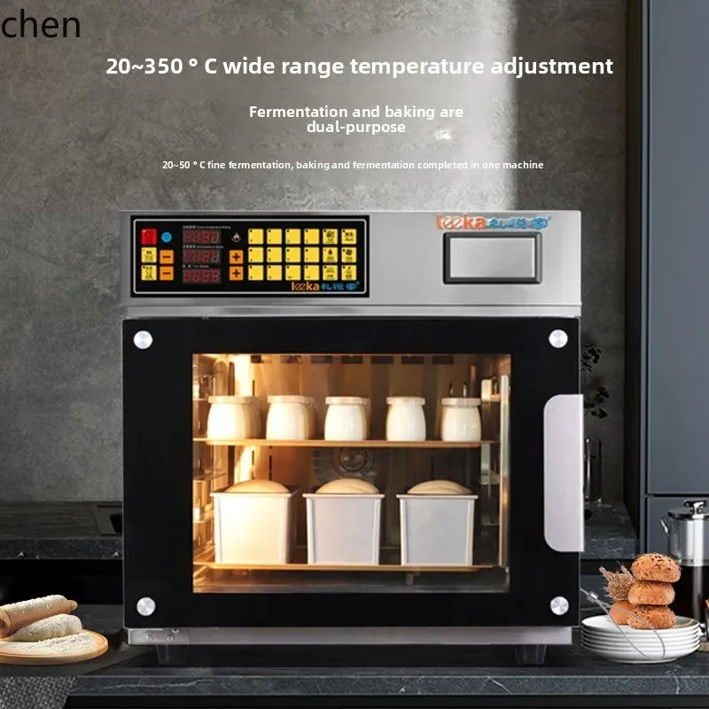 Horno comercial CC26 de gran capacidad para habitaciones privadas, ideal para hornear pan, pasteles y otros productos en múltiples niveles.
