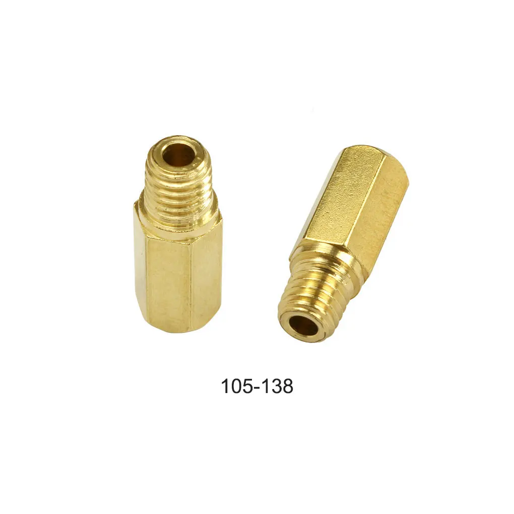 حزمة من 10 دراجة نارية المكربن Jet M5x0.8 الموضوع دراجة نارية Carb النحاس الطائرات صيانة السيارات الملحقات نوع 1