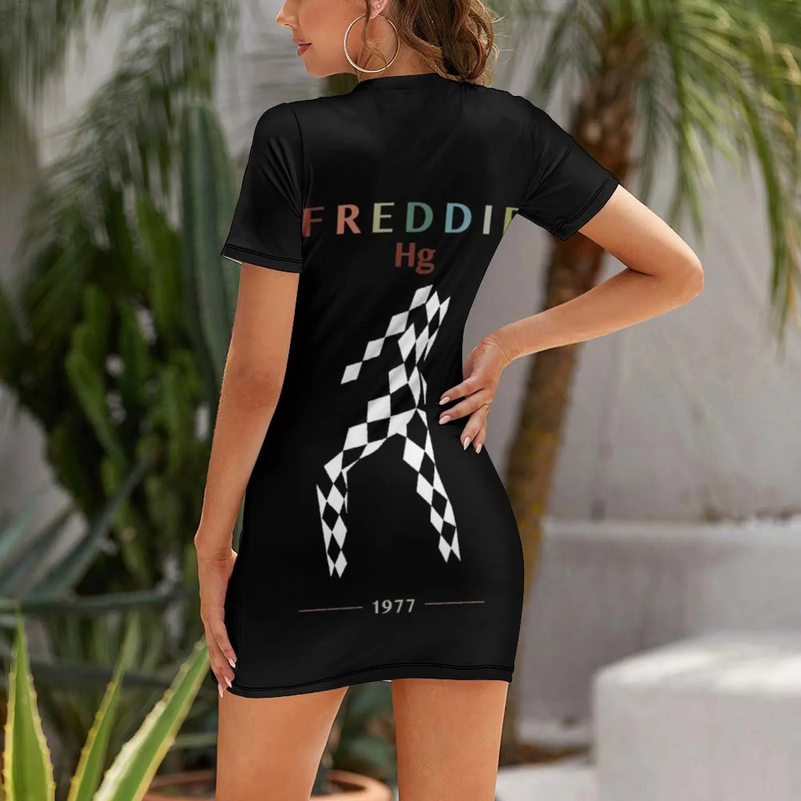 Freedy Mercury Short Sleeved Dress elegant women's dresses sale Elegant gowns