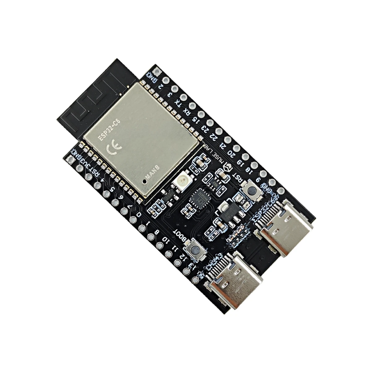 Scheda di sviluppo ESP32-C6-N8 Scheda demo ESP32 C6 N8 Scheda madre Wi-Fi6 / Bluetooth5 / Zigbee/Thread