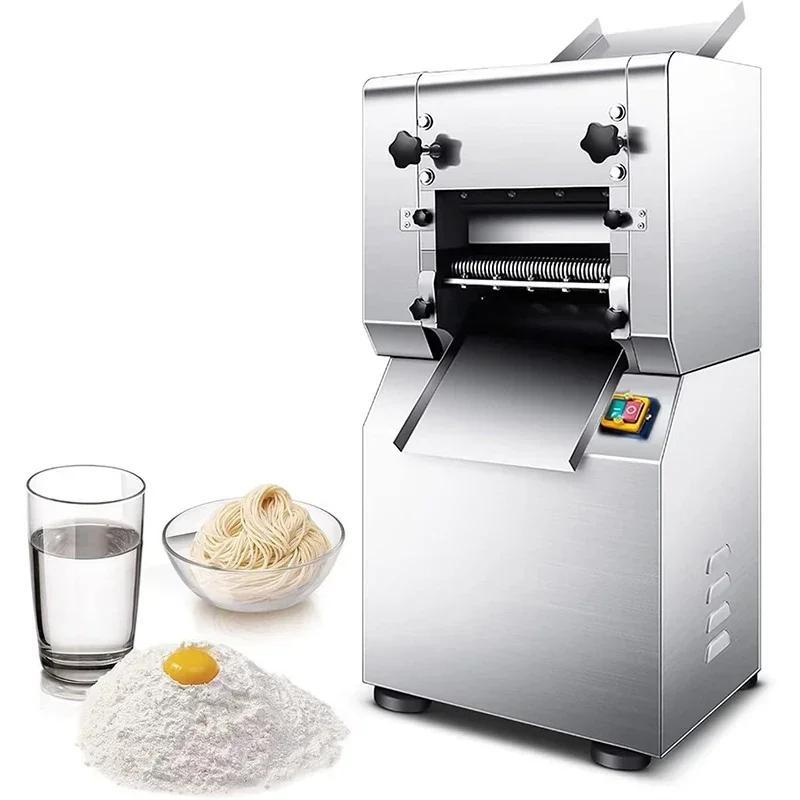 Use Retail Food Shops Farms & Restaurants Hotels 220V Electric Automatic Pasta Noodles Roller Machine round Spaghetti for Home