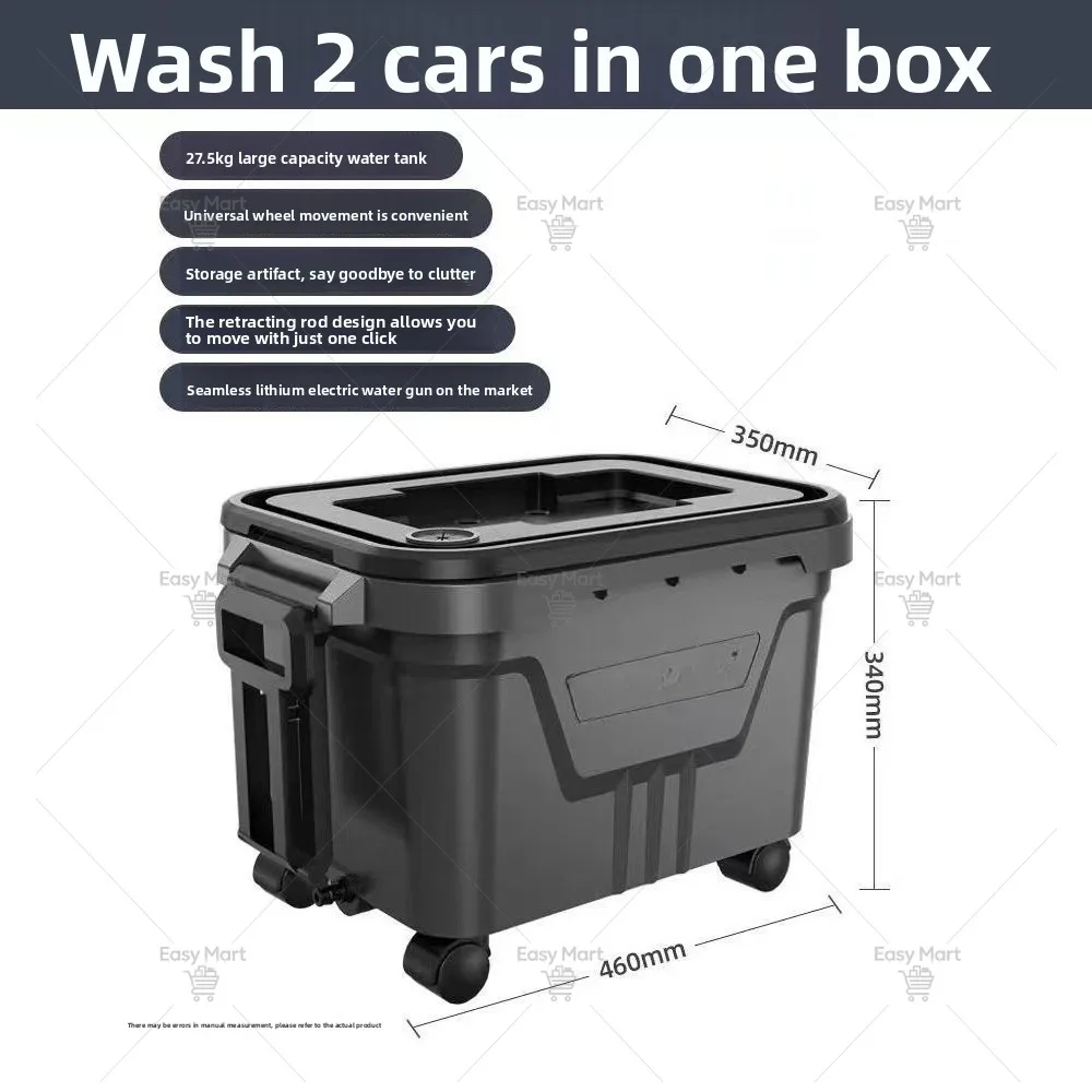 Movable Water Tank Universal Seated Four-legged with Wheels Free Installation Ultra-light Mobile Brush Car Water Tank