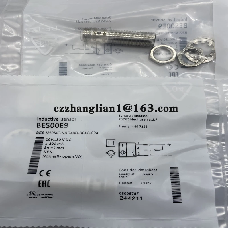 

100% brand new sensor BES00CW BES M08EF-PSC20B-BP02-003 BES0054 BES M12MI-NSC20B-S04G BES00E9 BES M12ME-NSC40B-S04G-003