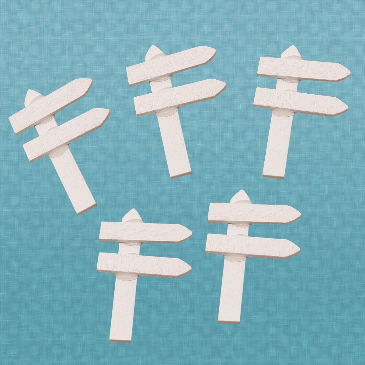 

50pcs Durable Wooden Garden Labels Plant Tag For Christmas Wedding Crafts Light Weight White Decorative Plant Marker Solid