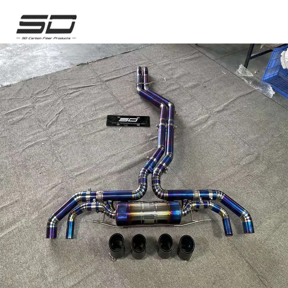 High Quality Titanium/Stainless Steel   Exhaust Catback For  Cayenne