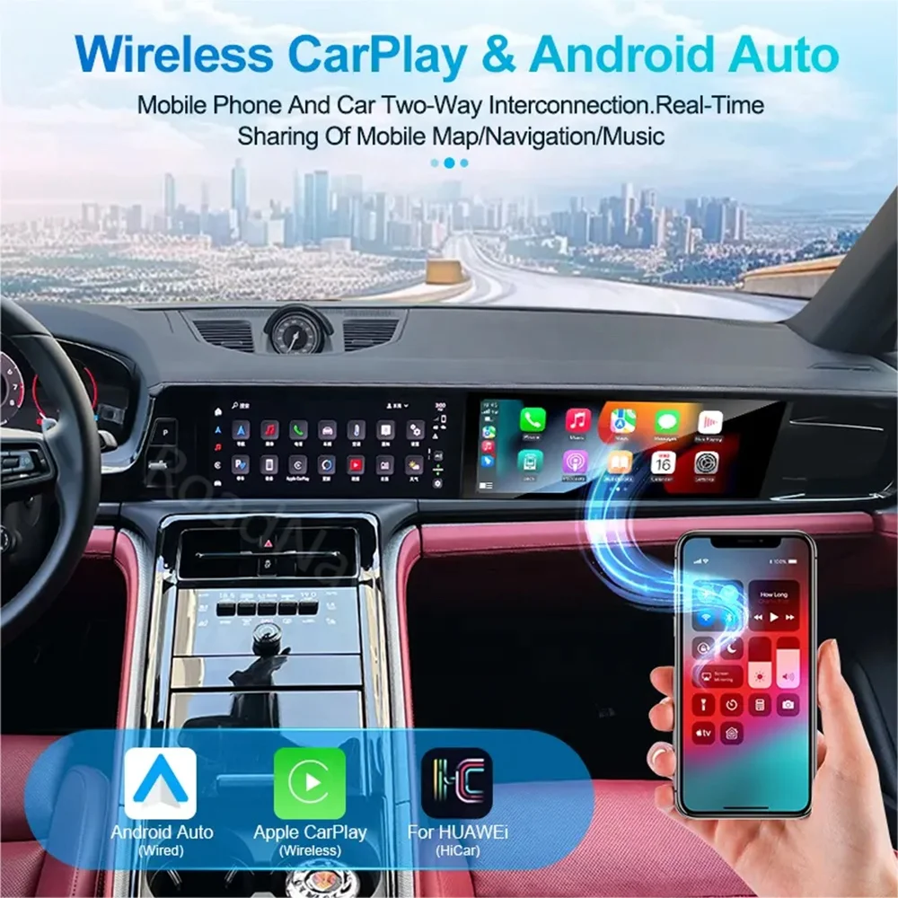 10,9-дюймовый автомобильный радиоприемник второй пилот, пассажирский развлекательный экран с Carplay для Porsche Panamera 2024