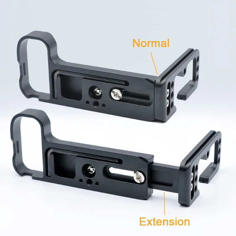 Para fuji X-S10 fujifilm xs10 extensão da câmera l suporte de aperto de mão placa titular