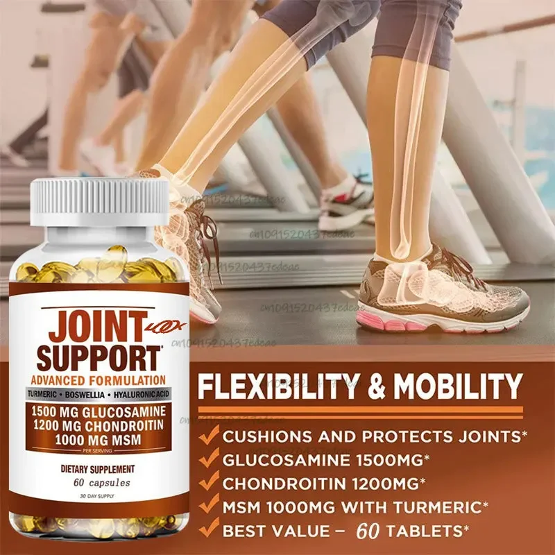 

Containing Glucosamine Chondroitinand Turmerictosupport Joint Health, Activity,and High Cartilage Absorption Formula 60 Capsules