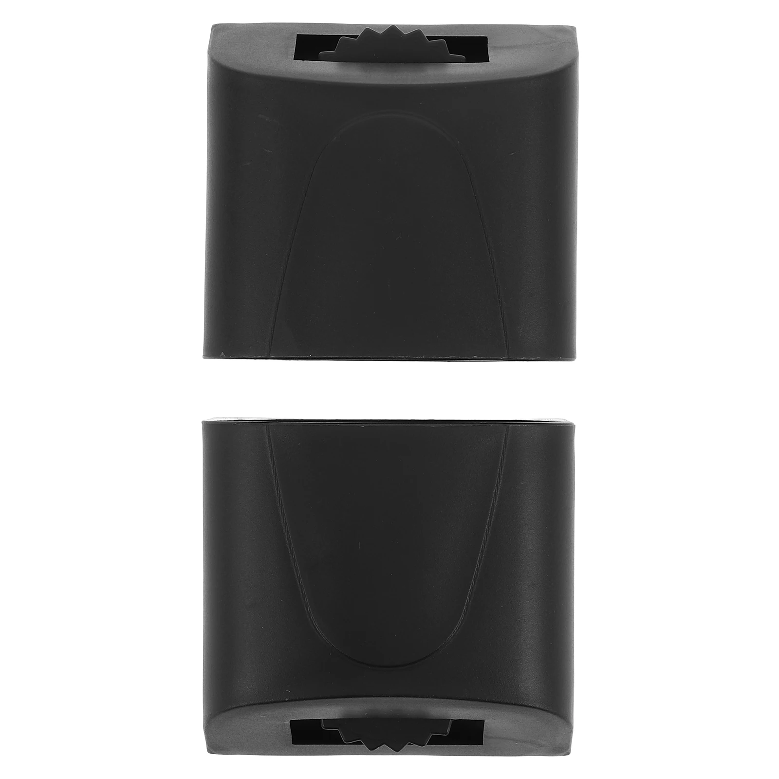 

2pcs Fitness Equipment Foot Pads Plastic End Caps Shock Absorbing Anti-Slip Floor Protectors For Exercise Machines Universal Fit