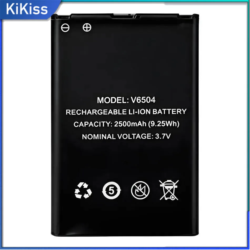 

Reliable Replacement For Viettel V6504 Mobile Phone Battery 2500Mah Good Low-Temperature Performance
