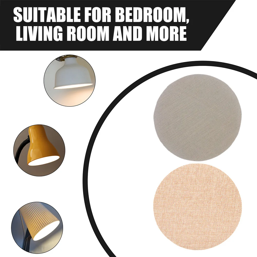 

2pcs Downlight Diffuser Lamp Shade Dazzling Proof Flat Lightweight Easy Install Dust Prevention Long Lasting Use Living Room