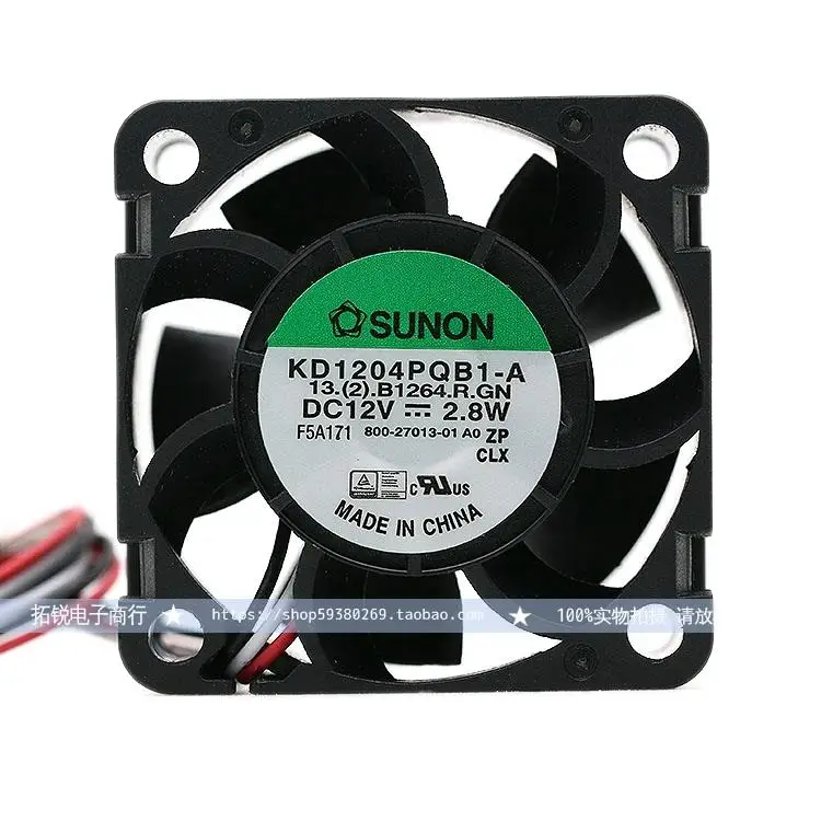 

SUNON Sunon Kd1204pqb1-a 4028 Вентилятор 4 см 12 В 2,8 Вт с стоп-сигнализацией