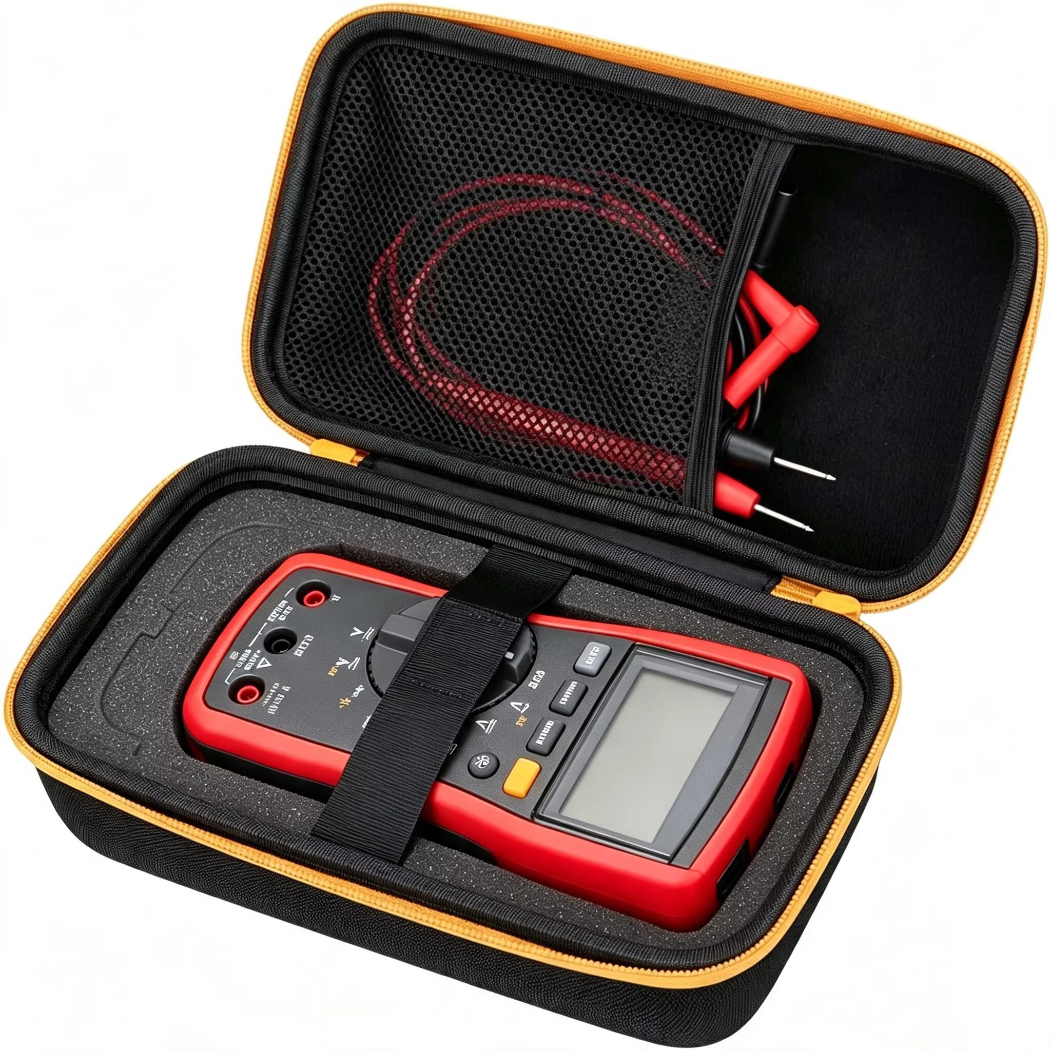Harte EVA Outdoor-Reise-Schutzbox Aufbewahrungstasche Tragehülle für ZOYI ZT703S 702S Digital-Oszilloskop-Multimeter