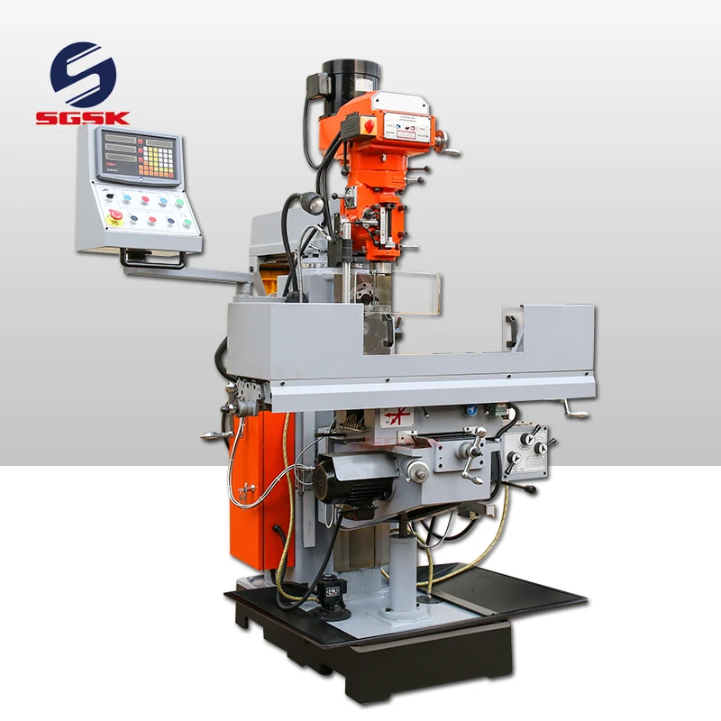 SGSK Turret milling variable speed milling drilling machine ZX6350T milling and drilling machine