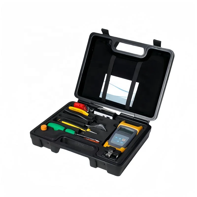 JW5003 Mini Portable Optical Power Meter 2026 New Version - Nick FTTH Fiber Cable Testing Tool Kit