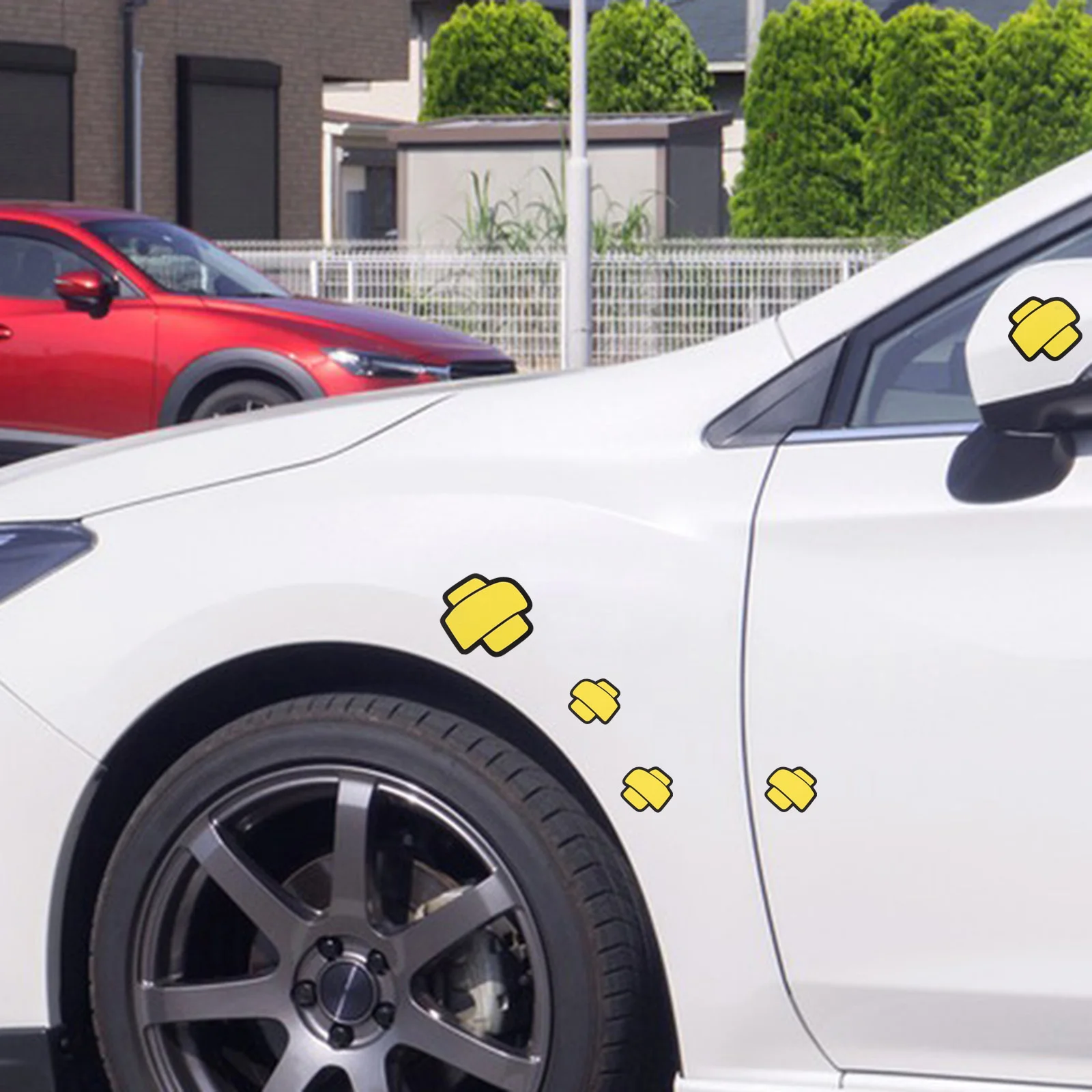 11 stücke Auto Verband Aufkleber Wasserdicht Scratch Abdeckung Aufkleber Für Fahrzeug Stoßstange Tür Dach Stamm Langlebig Automotive Peel Stick Reparatur