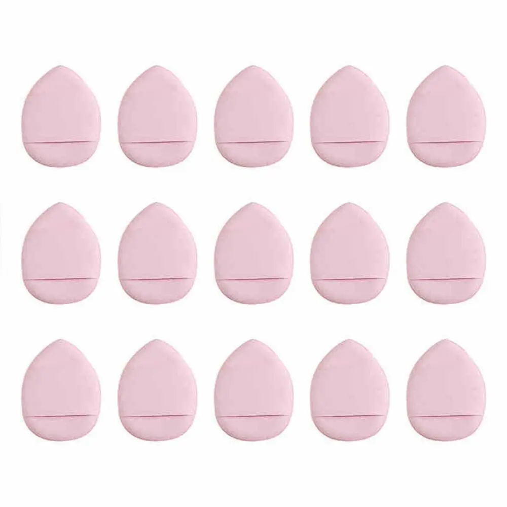 30 Stück zufällig waschbare Make-up-Puff, hypoallergen, puderfrei, Luftkissen, latexfrei, trockener und nasser Puff, reisefreundlich