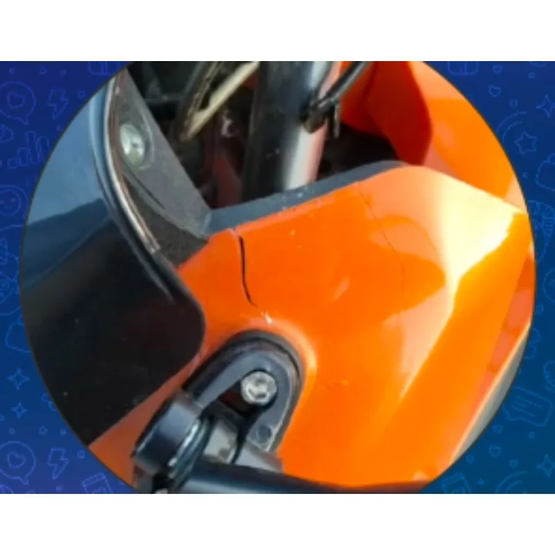 Front fender for a motorcycle, for v.d.somov v