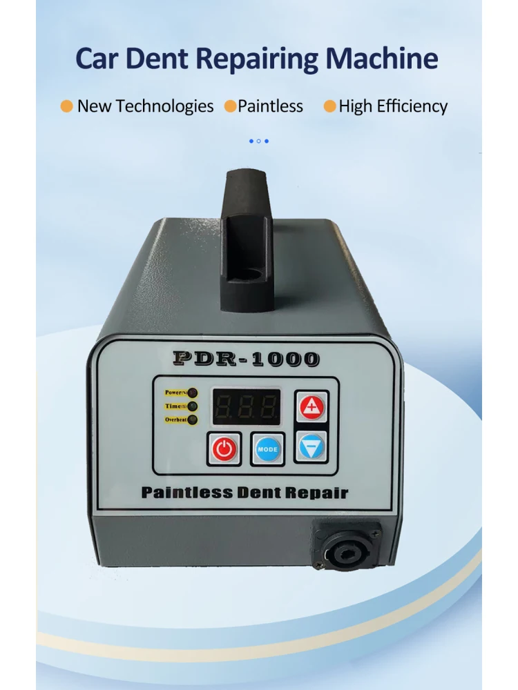 PDR-1000 Auto Body Dent Repair Machine Portable Household Dents Remover Tool Time/Power Adjust Car Paintless Dent Repairs Device