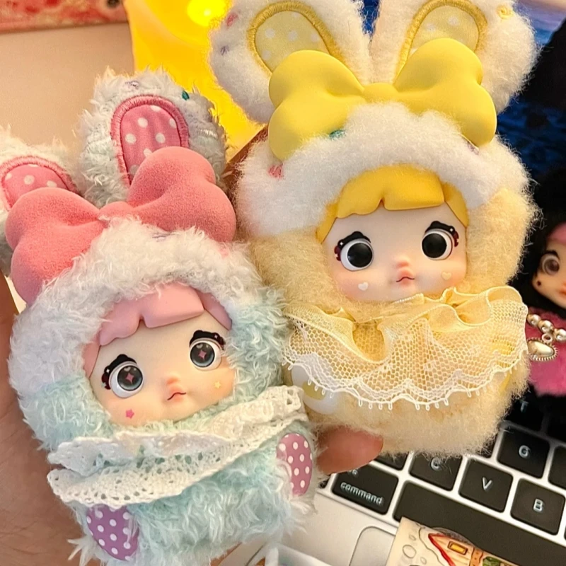 

Authentic Nommi Sweet Heart Bunny Series Blind Box Bag Pendant Cute Decorations Desktop Ornament Birthday Gift For Girls