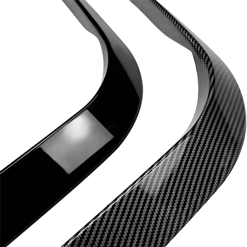 

Highly Recommended Car Front Bumper Lip Splitter Spoiler Strips For BMW 3 Series E90 E91 M Sport 2005-2008 Air Knife Trims Carbo