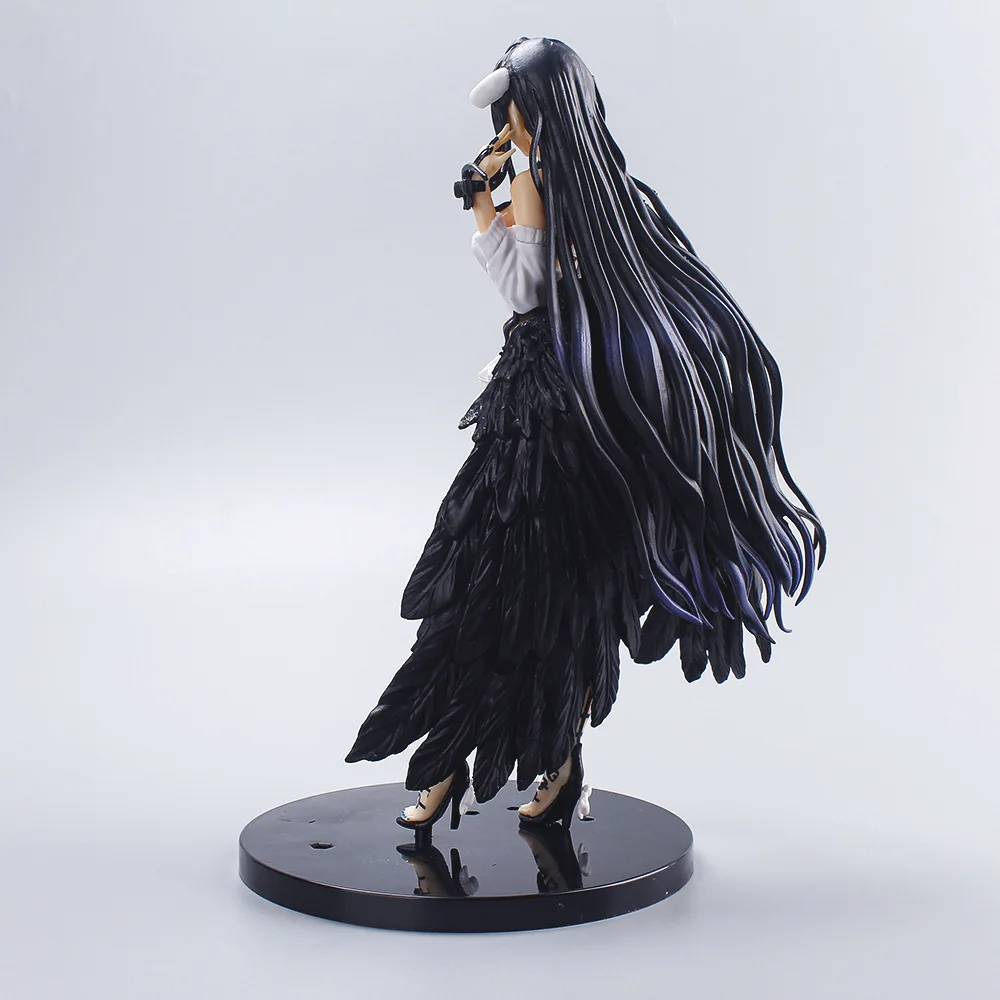 Overlord III Albedo Ver. Albedo figura de acción de Anime, juguete de muñeca de chica hermosa, modelo de colección, regalo de Navidad, PVC, 21 Cm