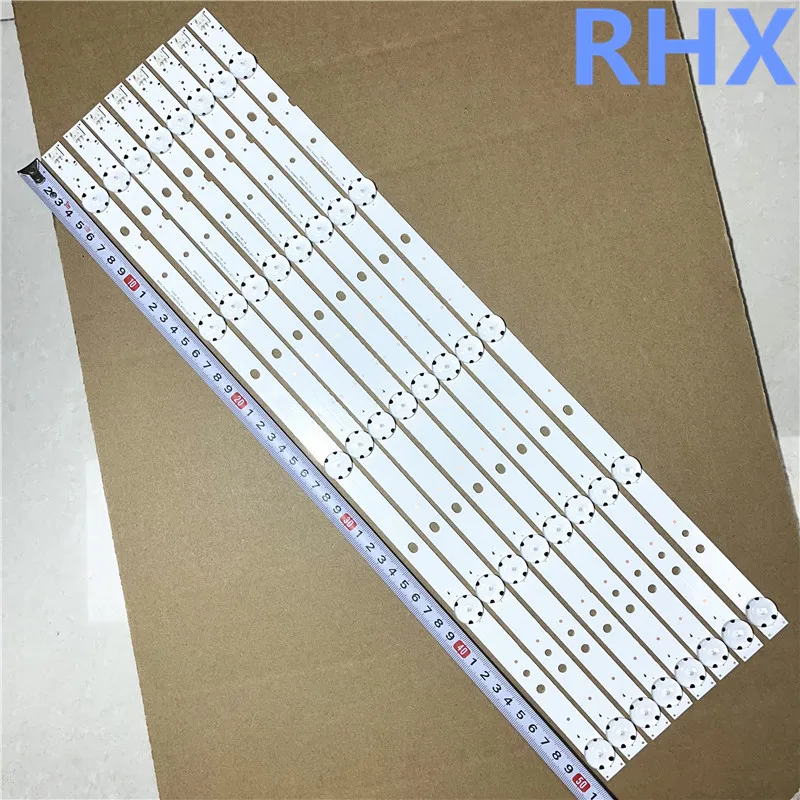 LED backlight strip(8) for TX-49EX633E TX-49DS500E TX-49DS500B TX-49DSW504S TX-49ES400E LTG Innotek 49inch  REV0.4