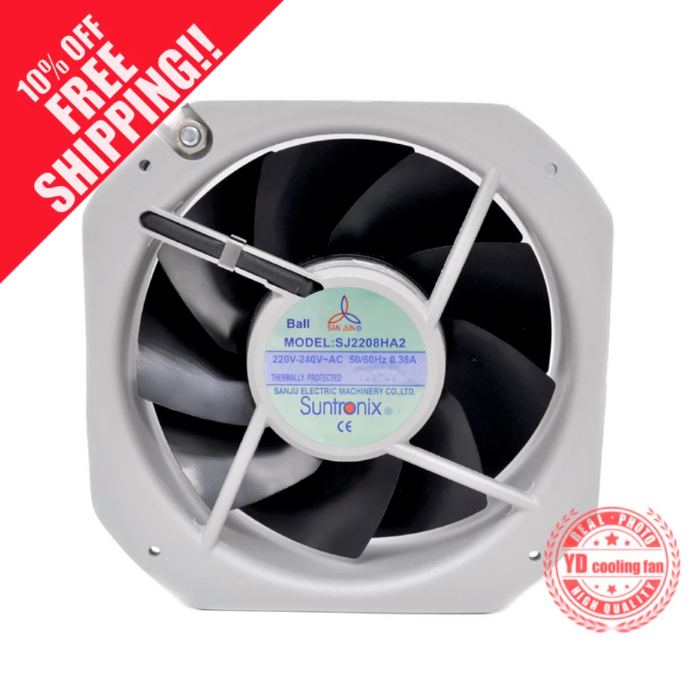 

NEW FOR san jun suntronix SJ2208HA2 SJ2208HA3 Metal Tolerate high temperatures 110V220V22580 cooling fan